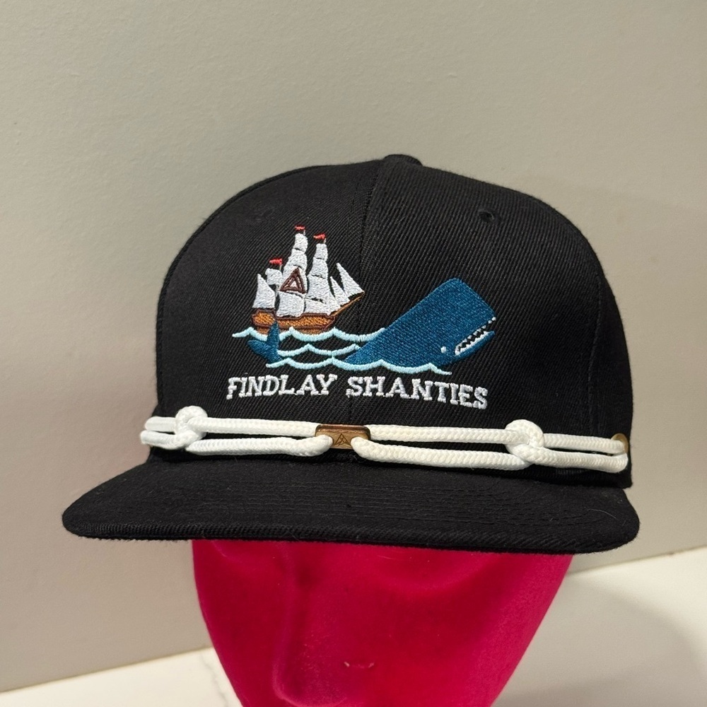 Findlay Hats Black Cap with Colorful Patch - Picture 2 of 7